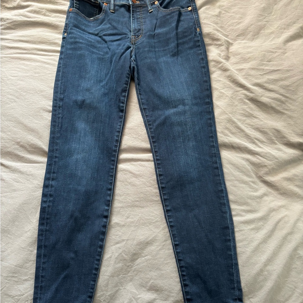 Madewell Dark Blue Skinny Jeans